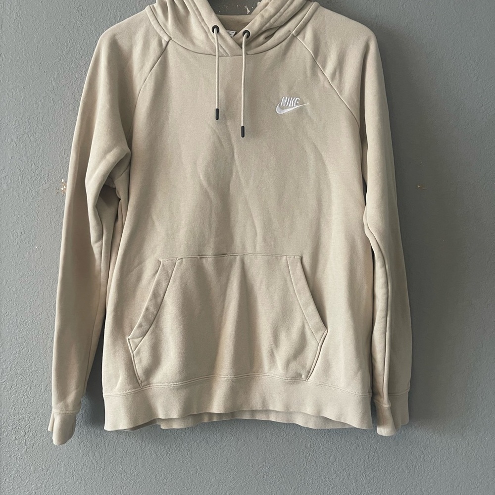 Nike Women's‎ Beige Hoodie - Picture 4 of 9